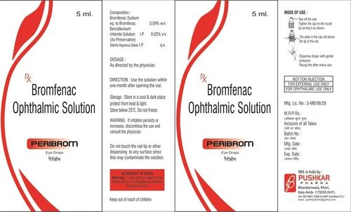 Bromfenac Ophthalmic Solution