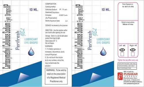 Carboxymethyl Cellulose Sodium Eye Drops Ip