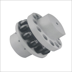 Pin Bush Coupling - Aluminum Alloy, Round Shape, Silver Grey | Optimum Torque Transmission, Corrosion Resistant, Abrasion Proof