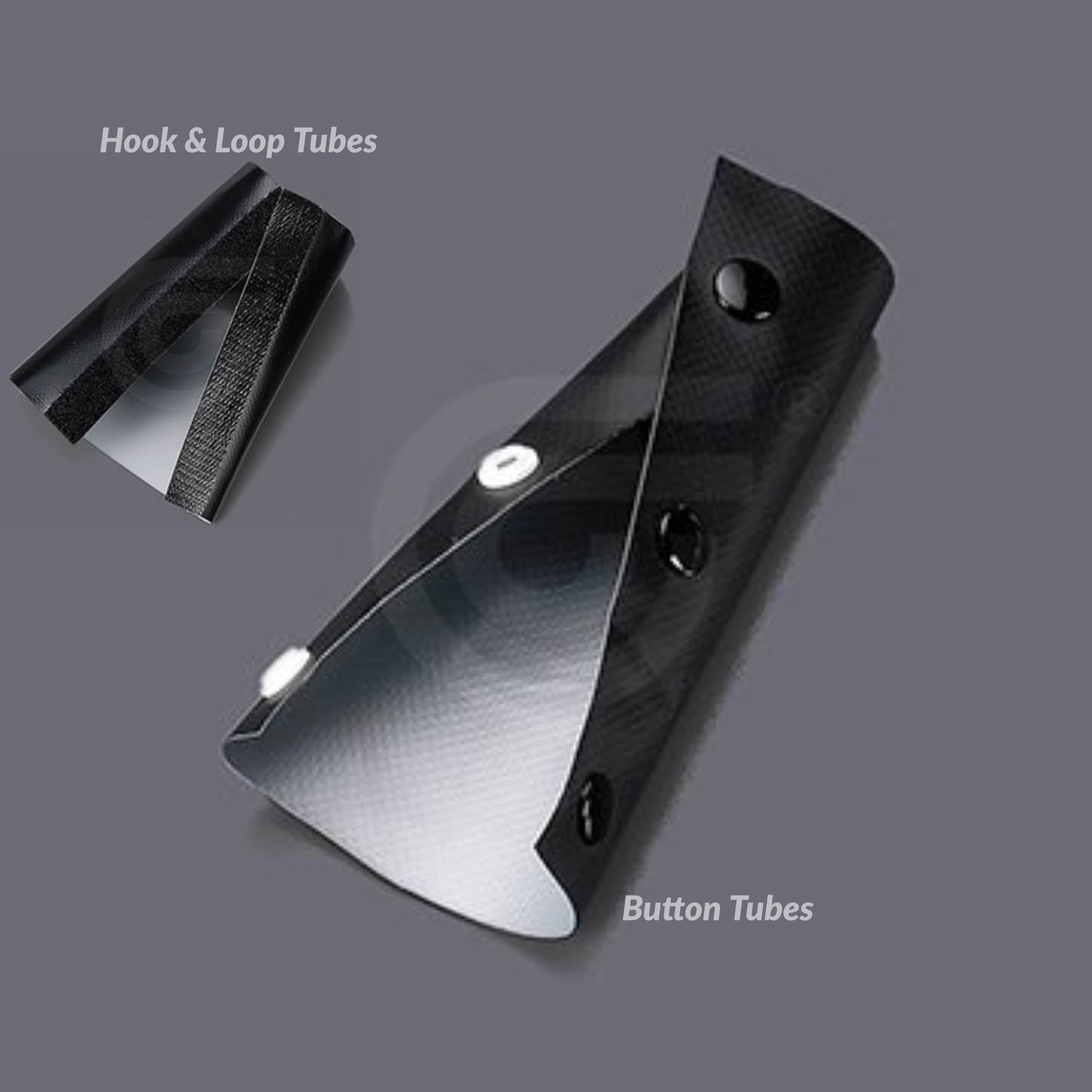 Hook And Loop Type Button Tubes Wrapping Band