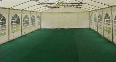 Tent Floor Carpet Event Flooring Carpet Backing Material: Jute