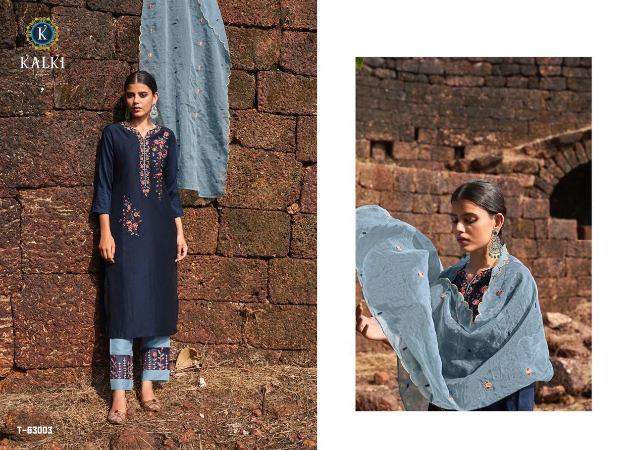 Dry Cleaning Inayat Designer Pure Viscouse Silk Kurtis With Pant Dupatta