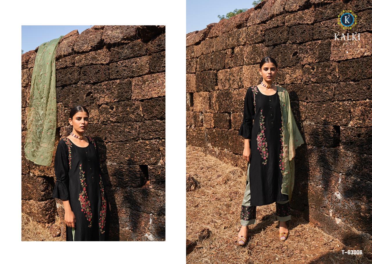 Dry Cleaning Inayat Designer Pure Viscouse Silk Kurtis With Pant Dupatta