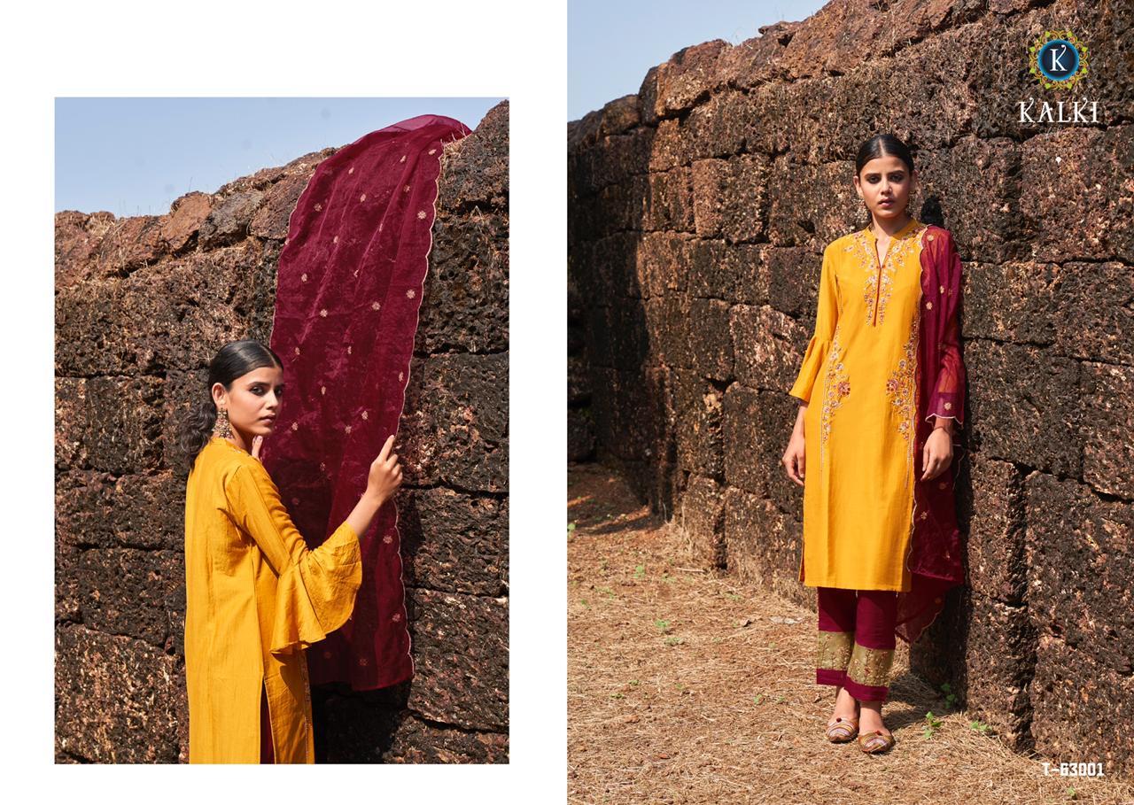 Dry Cleaning Inayat Designer Pure Viscouse Silk Kurtis With Pant Dupatta
