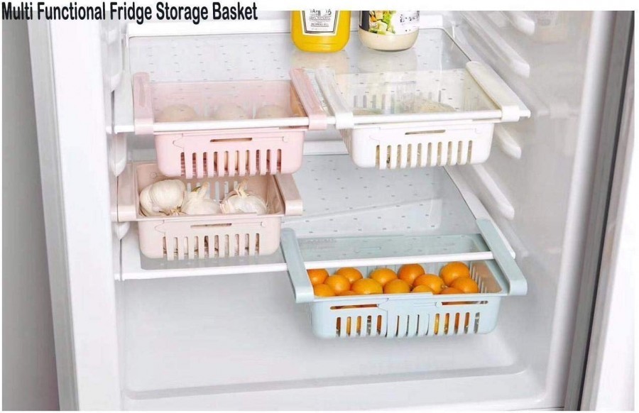 Refrigerator Sliding Bucket (Set Of 4)