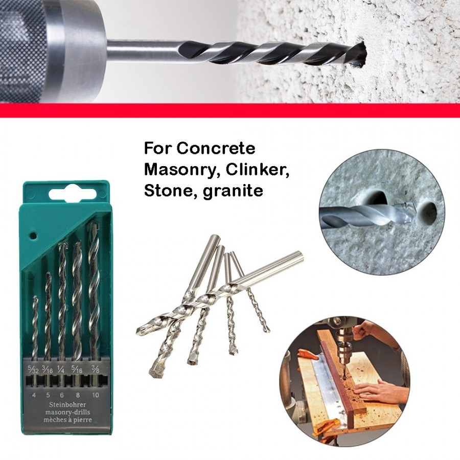 Drill Bit Set - High-speed Steel, 10-piece Assortment | Precision Engineering, Versatile Applications