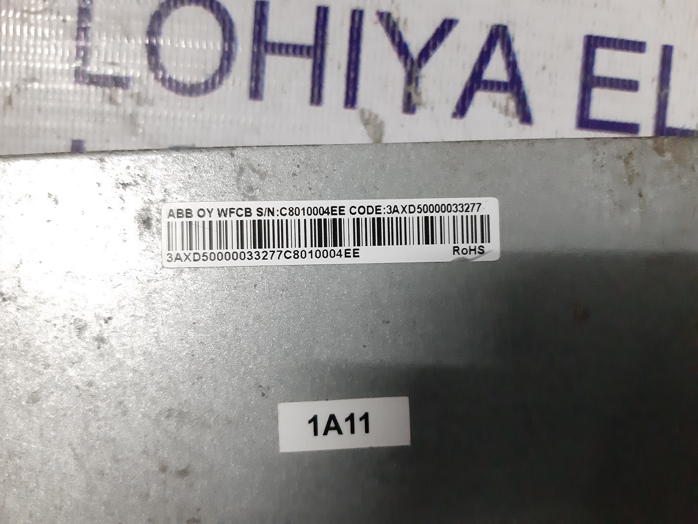 Abb Control Unit 3axd50000033277