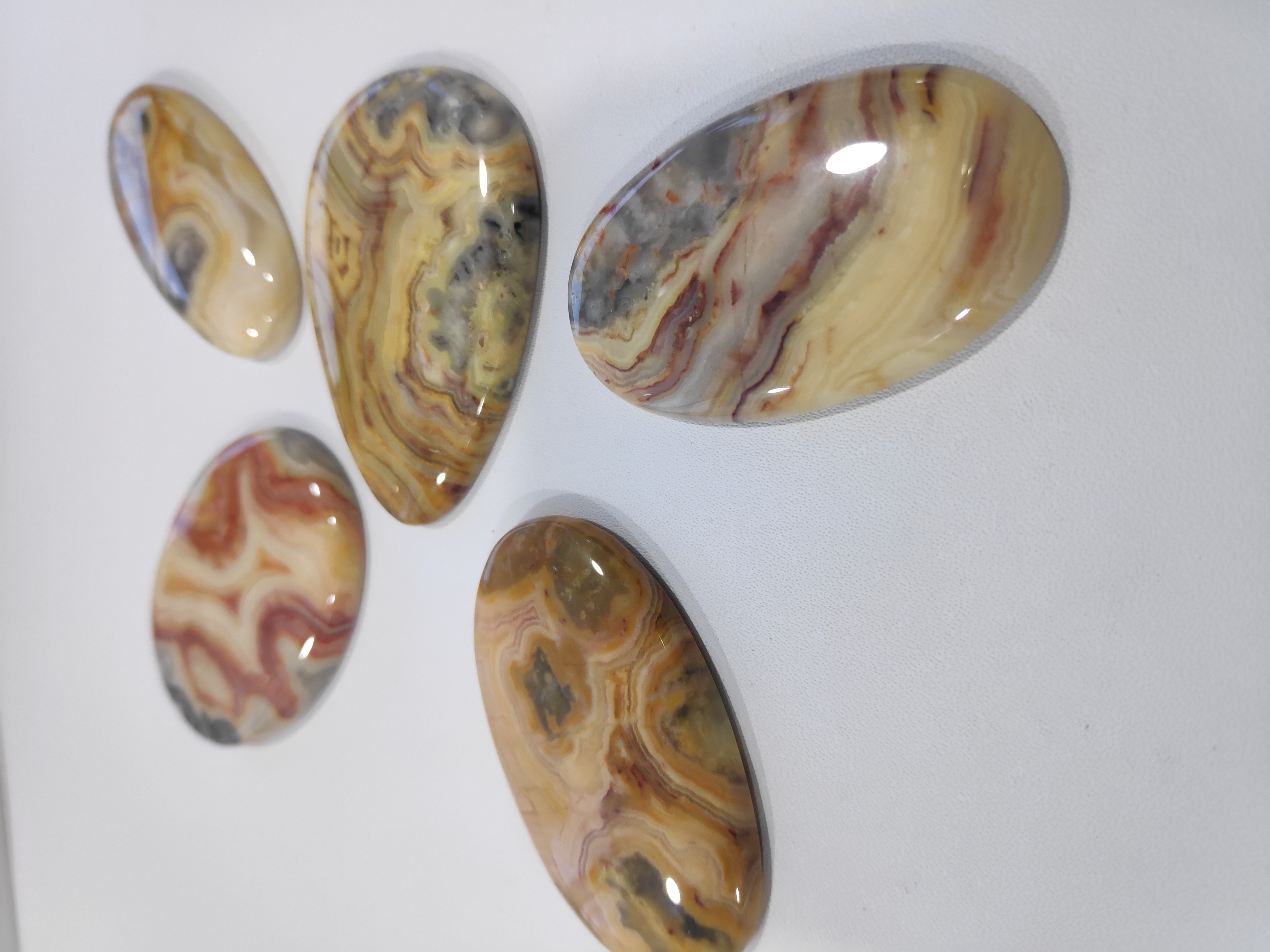 Crazy Lace Agate Caboshon