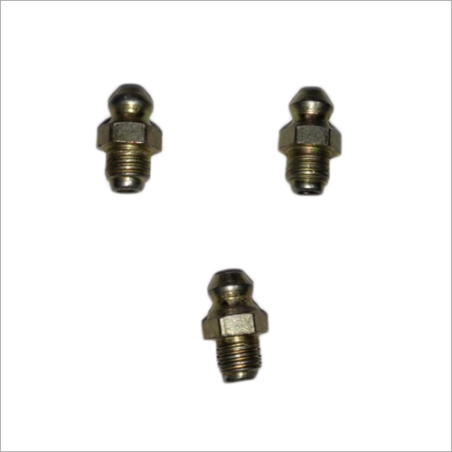 Ms Grease Nipple - Polished Ms Material | Ideal For Industrial And Commercial Applications