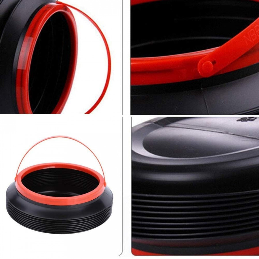 Soft Fiber Mop Cloth 4l Collapsible Car Dustbin