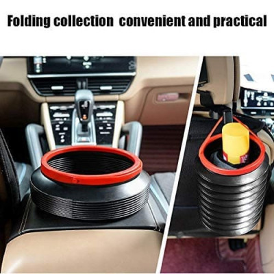 Soft Fiber Mop Cloth 4l Collapsible Car Dustbin