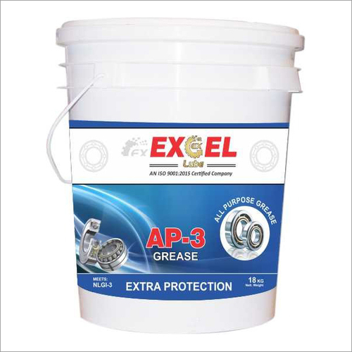 Lubricant Grease - 10 Chemical Composition, 9.2% Ash, 0.870 kg/m3 Density, Red/Blue/Golden Colors, Non-Smell, For All Bearing Applications, 1kg Pack