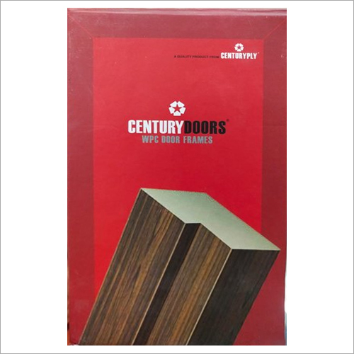 Brown Wpc Door Frames - Wpc Material, 3'2" & 4'2.5" Size, Rectangular Design, Suitable For Indoor & Outdoor Applications, Solid Wood Frame