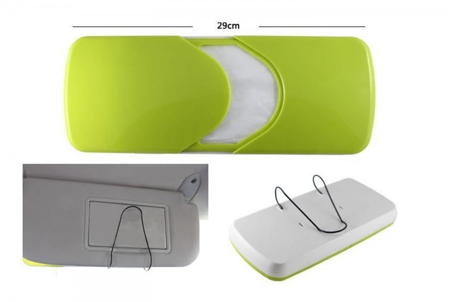 Soft Fiber Mop Cloth Car Tissue Holder