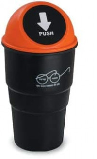 Soft Fiber Mop Cloth Car Trash Bin