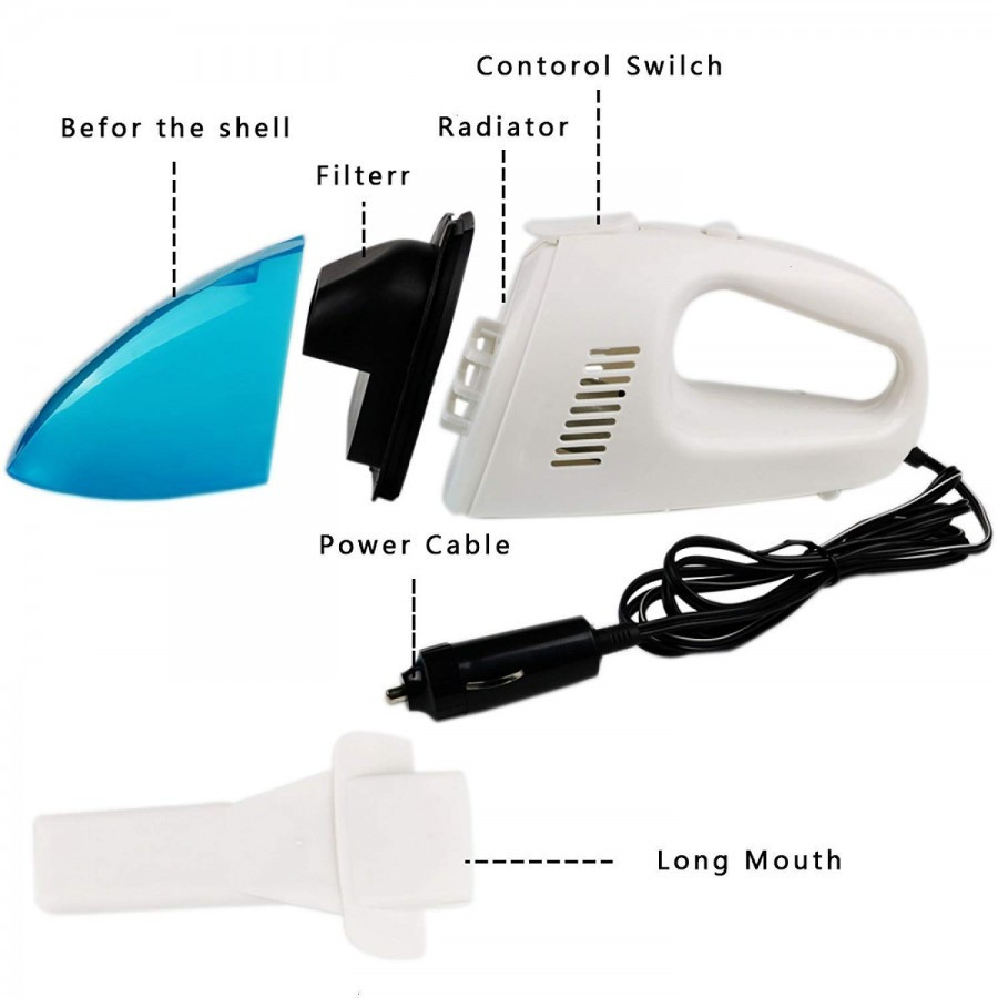 Soft Fiber Mop Cloth Car Vacuum