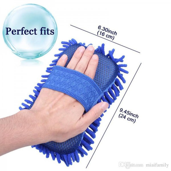 Soft Fiber Mop Cloth Car Wash Sponge