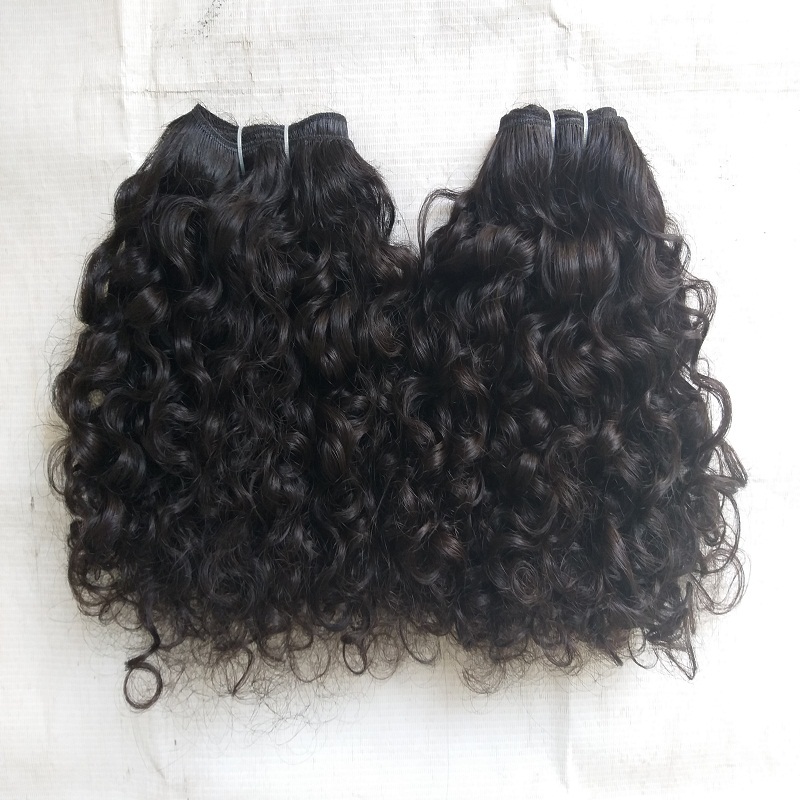 Indian Natural Virgin Curly Hair