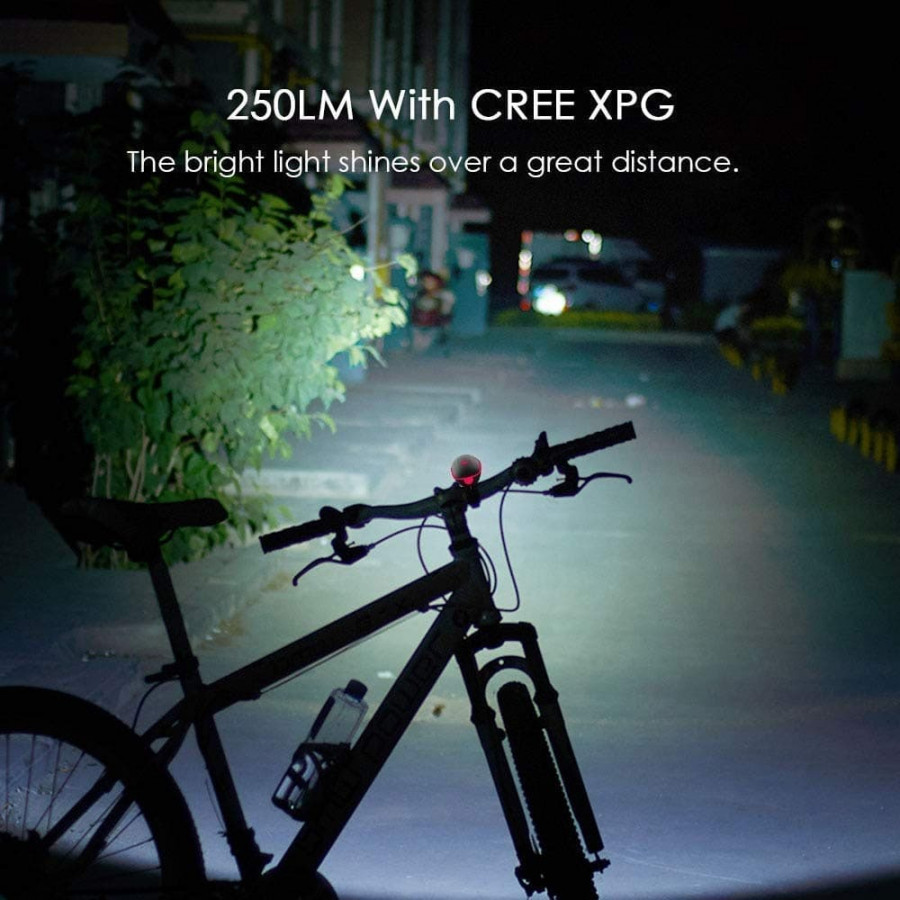 Soft Fiber Mop Cloth Rechargeable Bicycle Led Light