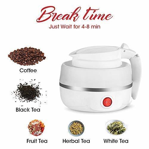 Soft Fiber Mop Cloth Silicon Fold-able Travel Kettle