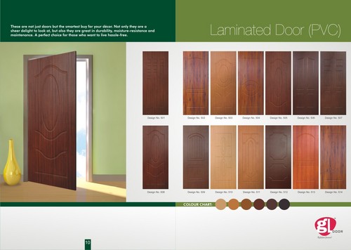 पीवीसी लेमिनेटेड दरवाजा