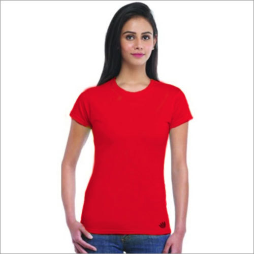 Ladies Round Neck T-Shirt Age Group: 18