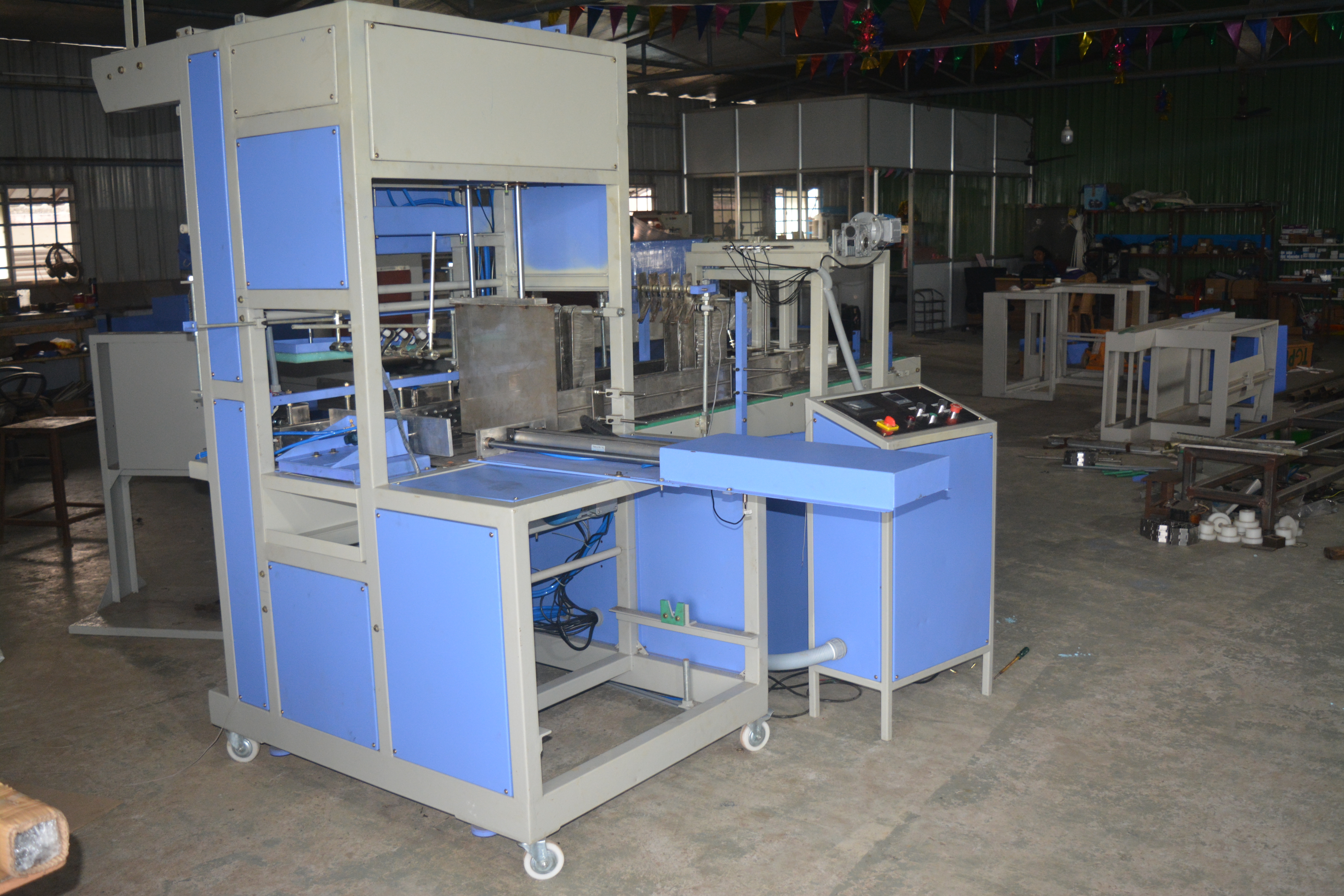 Metal Shrink Wrapping Machine