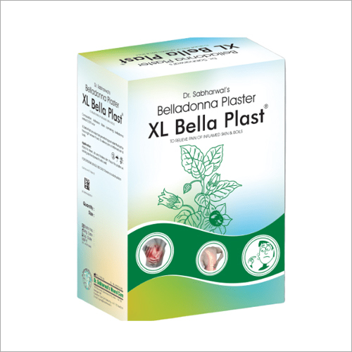 Belladonna Plaster - Application: Hospital