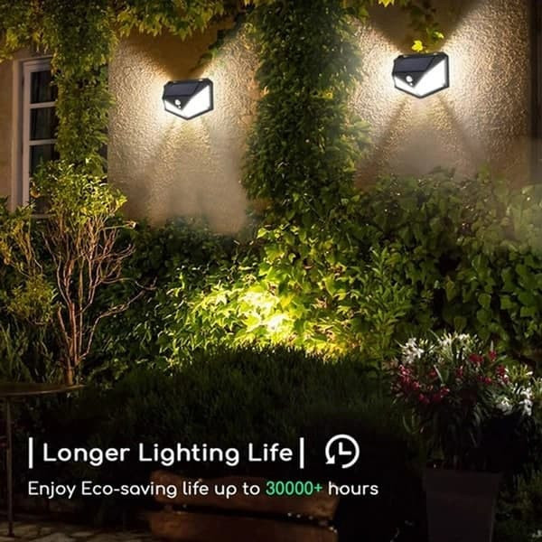 Soft Fiber Mop Cloth Solar Lights For Garden Led Security Lamp