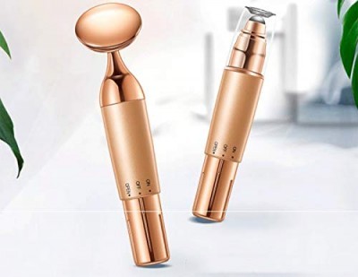Gold Massager - 10,000/minute High-frequency Sonic Vibrations | Firm & Tighten Skin, Promote Essence Absorption, Ergonomic & Portable Design