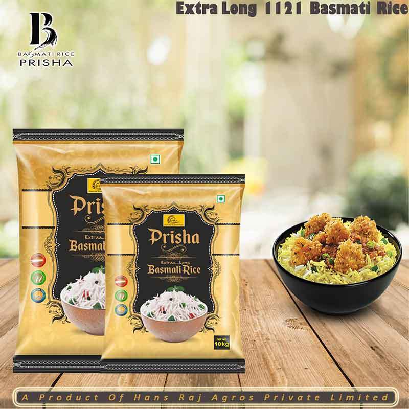 1121 Steam Basmati Rice - Extra Long Grain Pure Quality | High Nutritional Value Zero Admixture Easy Cooking Delightful Aroma