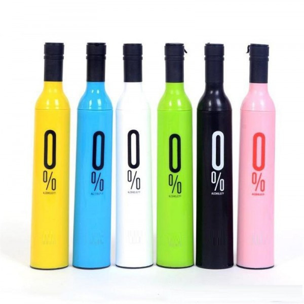 Bottle Umbrella - Durable Waterproof Material, Compact Size For Easy Portability, Stylish Design For All Weather Conditions