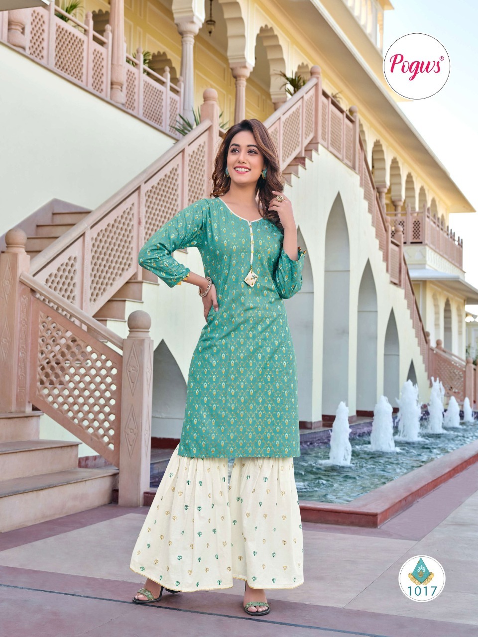 Dry Cleaning Privivah Vol 1 Designer Liva Rayon With Gold Printed Kurti With Bottom And Earring