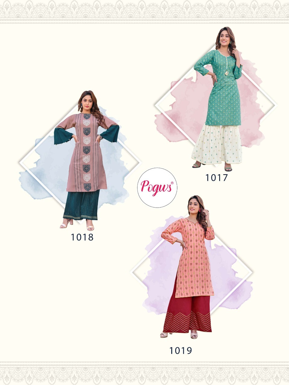 Dry Cleaning Privivah Vol 1 Designer Liva Rayon With Gold Printed Kurti With Bottom And Earring