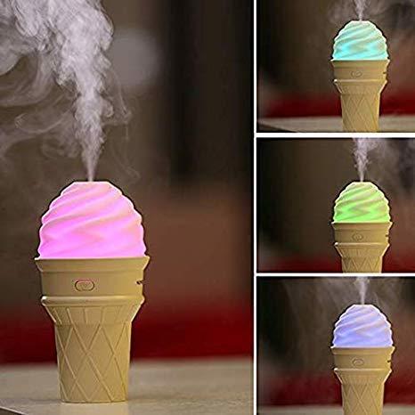 Soft Fiber Mop Cloth Ice Cream Shape Humidifier