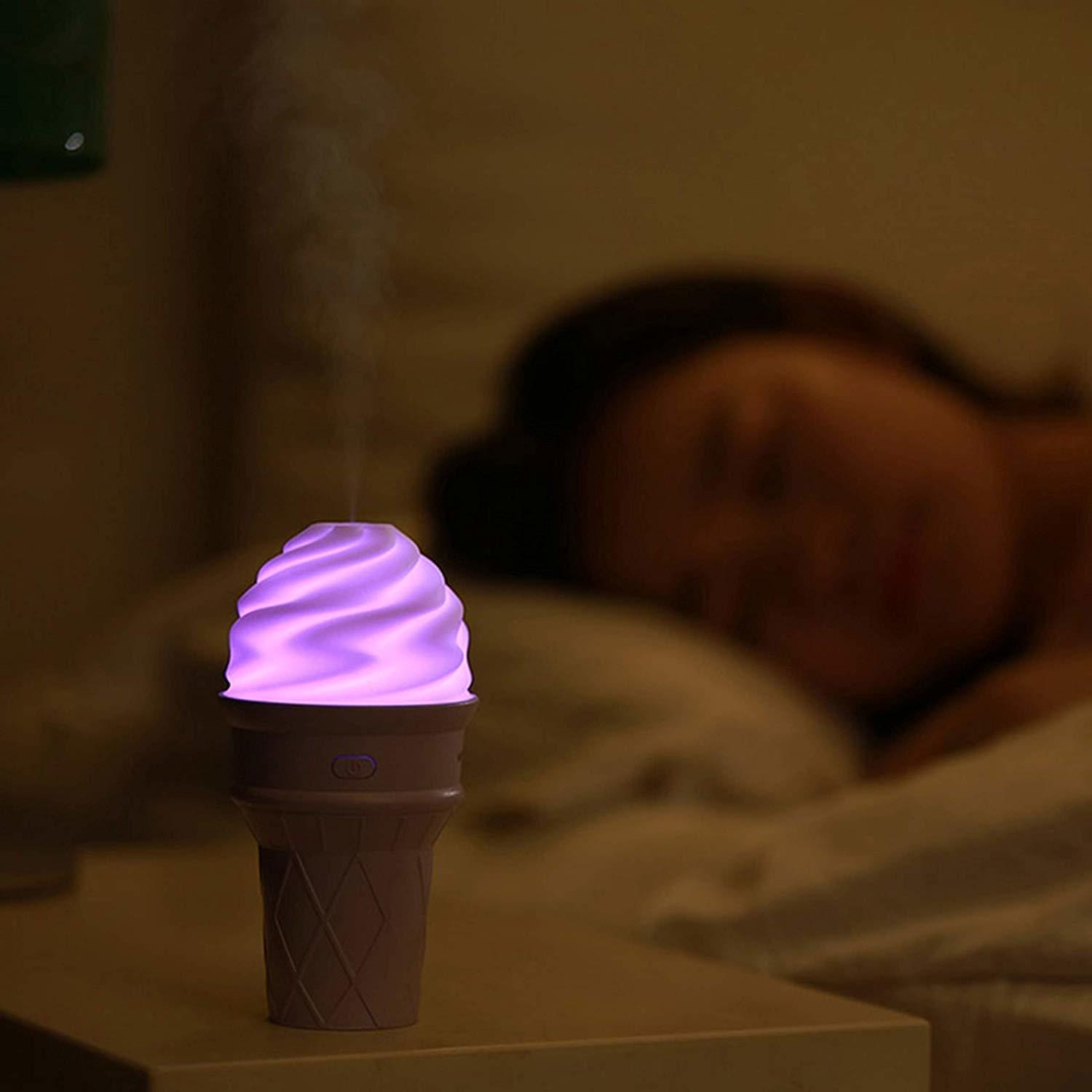 Soft Fiber Mop Cloth Ice Cream Shape Humidifier