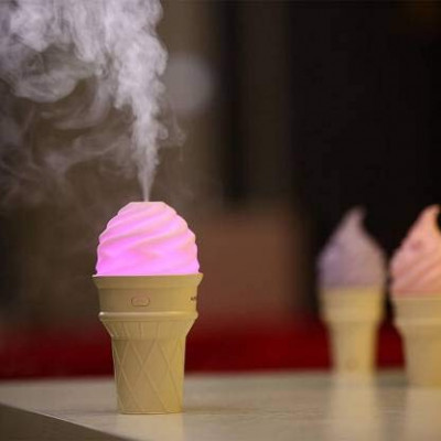 Soft Fiber Mop Cloth Ice Cream Shape Humidifier