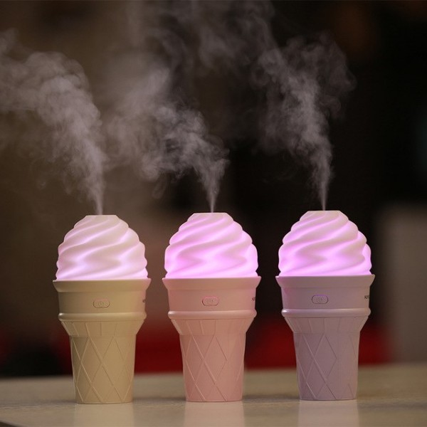 Soft Fiber Mop Cloth Ice Cream Shape Humidifier