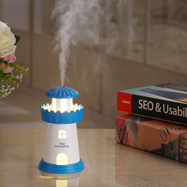 Soft Fiber Mop Cloth Lighthouse Humidifier