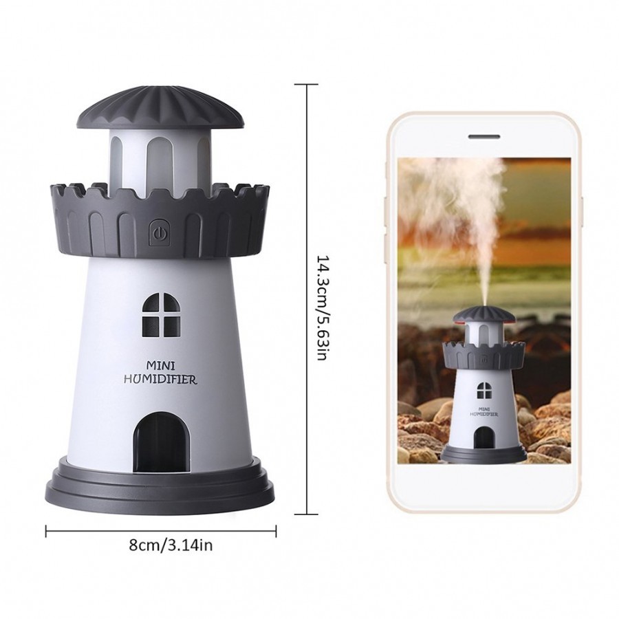Soft Fiber Mop Cloth Lighthouse Humidifier