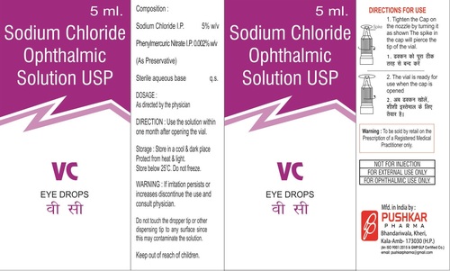 Sodium Chloride Ophthalmic Solution