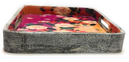 लैक्क्वर्ड हॉट सेलिंग मैंगो वुड ट्रे