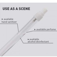 Pen Sanitizer - Plastic, 3ml Refillable | Easy To Use, Skin Friendly, Compact Design, Multi-use Functionality For Travel And Daily Convenience