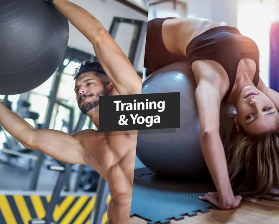Gym Ball - Pvc Material, 60cm Diameter, Gray Color | 200kg Weight Capacity, Tested Burst Resistance, Ideal For Balance & Core Exercises