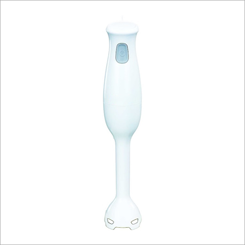 Electric Hand Blender - 200W, 12.5 x 4.5 x 4.5 Inches | Food Grade Plastic, Rust-Free Stainless Steel Blades, 2 Speed Settings, Easy to Clean