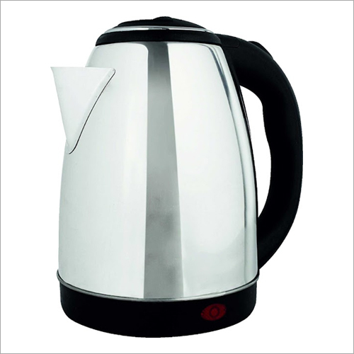 Electric Tea Kettle - Stainless Steel, 9.5x7.5x10 Inches , 1.5 Liters Capacity, 1500 Watts Power, Silver Finish
