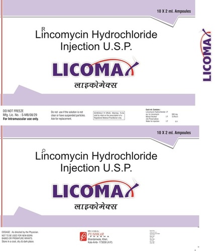 Lincomycin Hydrochloride Injection U.S.P.
