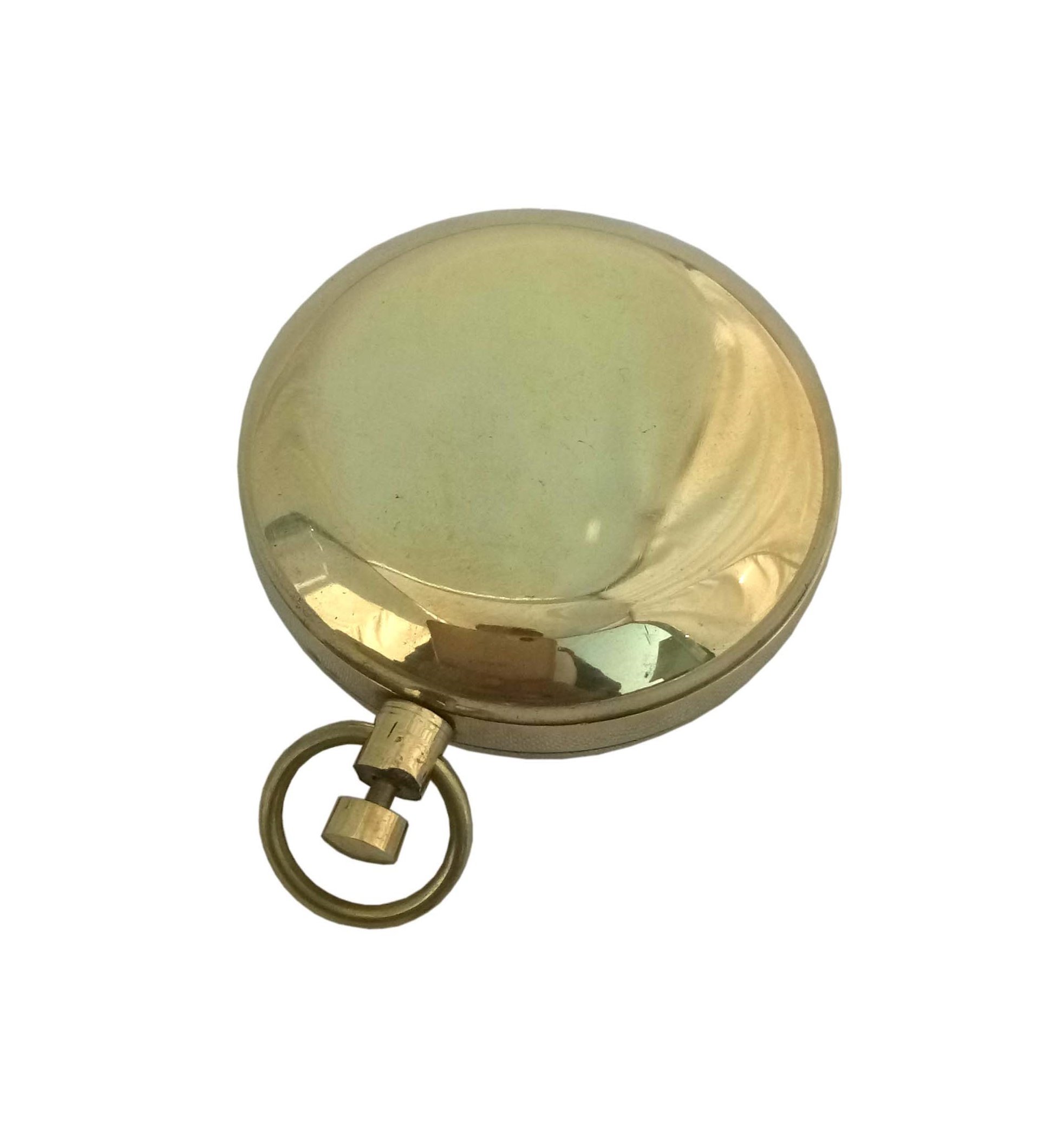 As Shown In Picture Mini Pocket Brass Dalvey Compass
