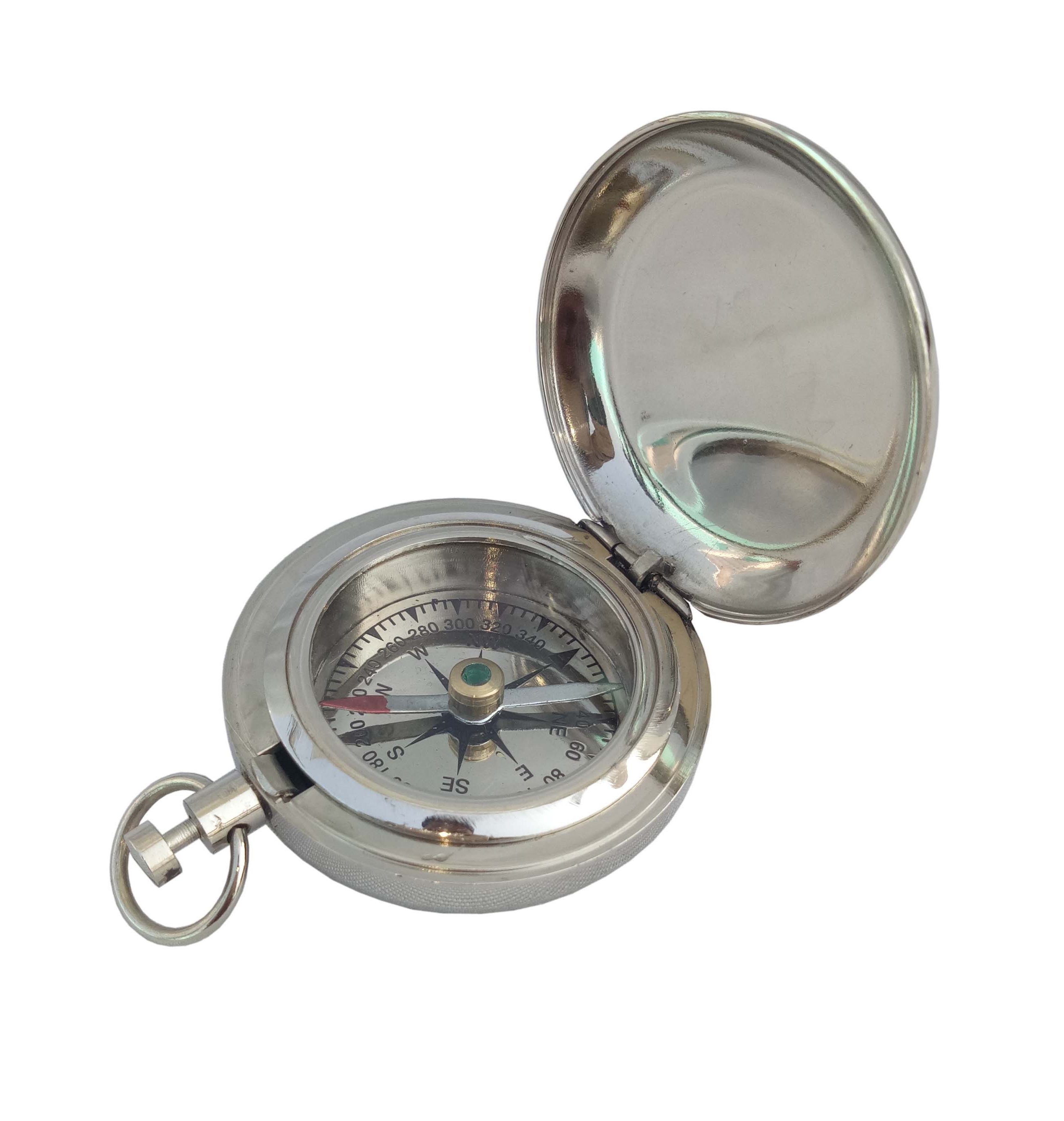 Best For Who Love Nautical Item Brass Dalvey Compass Chrome Finish