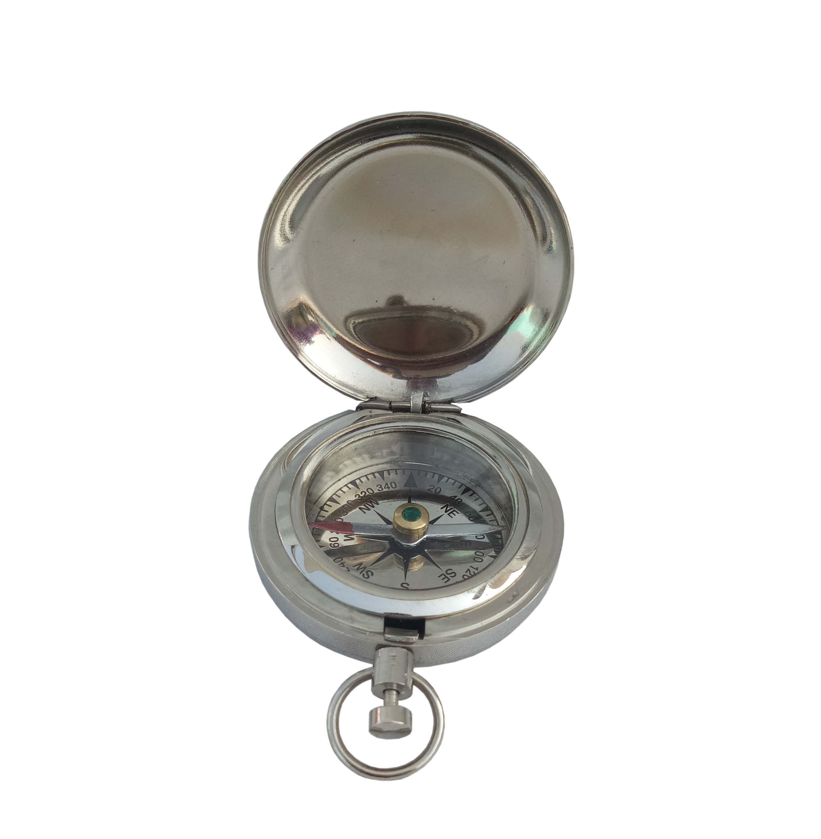 Best For Who Love Nautical Item Brass Dalvey Compass Chrome Finish